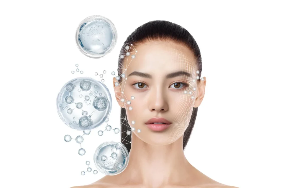 rejuvenecimiento facial con efectos del acido hialurónico